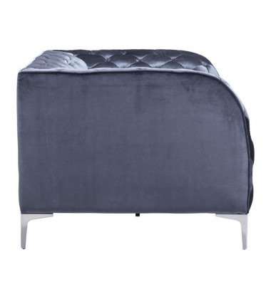  Providence Arm Chair Gray Velvet (900281) - Zuo Modern