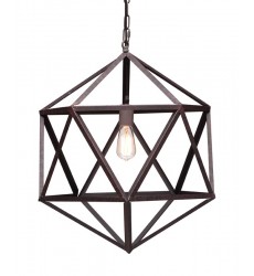 Amethyst Ceiling Lamp Small (98241) - Zuo Modern