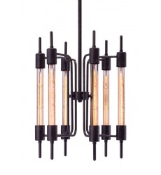  Gisborne Ceiling Lamp Distressed Black (98419) - Zuo Modern