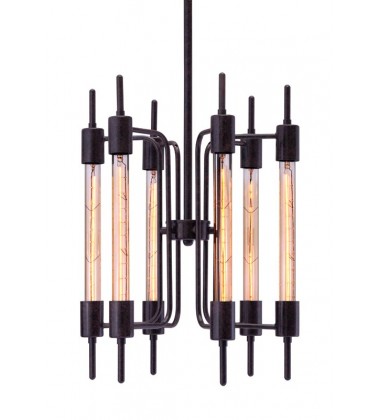  Gisborne Ceiling Lamp Distressed Black (98419) - Zuo Modern