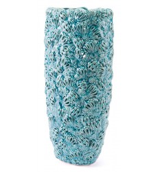  Petals Lg Vase Teal (A10016) - Zuo Modern