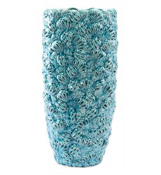  Petals Lg Vase Teal (A10016) - Zuo Modern