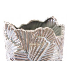  Palm Sm Vase Pearl 2 (A10098) - Zuo Modern