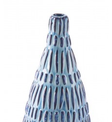  Coastal Sm Bottle Blue & White (A10198) - Zuo Modern