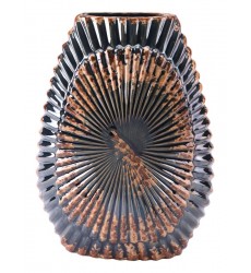 Elm Lg Vase Black (A10210) - Zuo Modern