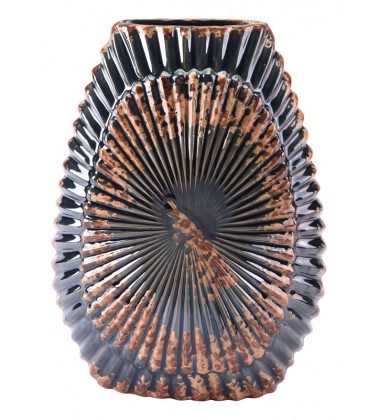  Elm Lg Vase Black (A10210) - Zuo Modern