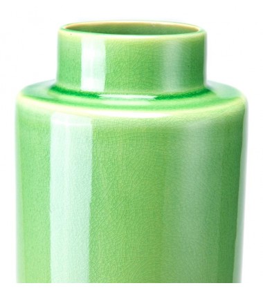  Stoneware Bottle Md Green &  Gray (A10384) - Zuo Modern