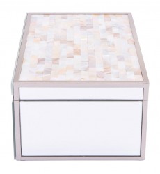  Mop Mirror Box Mirror & Beige (A10427) - Zuo Modern