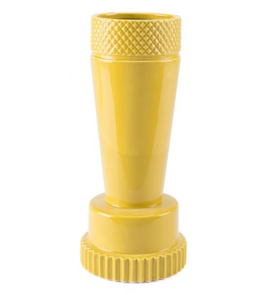  Inca Vase Lg Yellow (A10447) - Zuo Modern