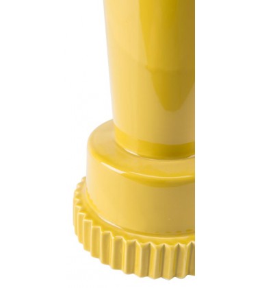  Inca Vase Lg Yellow (A10447) - Zuo Modern