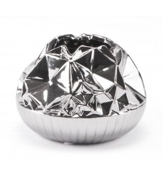  Line Vase Sm Silver (A10452) - Zuo Modern