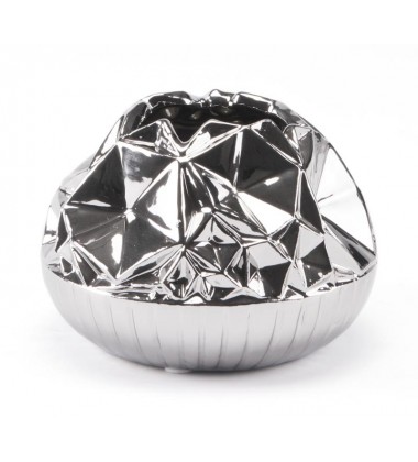  Line Vase Sm Silver (A10452) - Zuo Modern