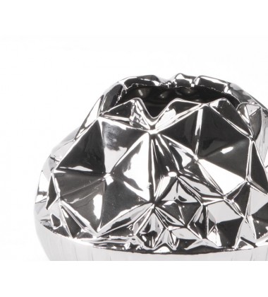  Line Vase Sm Silver (A10452) - Zuo Modern