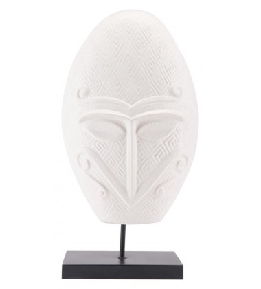 Hers Mask White Matte White (A10484) - Zuo Modern Hers Mask White Matte White (A10484) - Zuo Modern