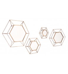  Set Of 4 Mirrors Antique (A10673) - Zuo Modern