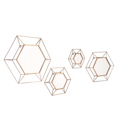  Set Of 4 Mirrors Antique (A10673) - Zuo Modern