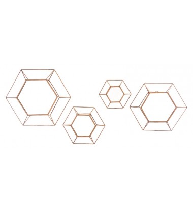  Set Of 4 Mirrors Antique (A10673) - Zuo Modern