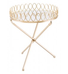  Tray Table Gold (A10770) - Zuo Modern