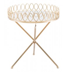  Tray Table Gold (A10770) - Zuo Modern