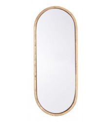  Oval Gold Mirror (A10778) - Zuo Modern