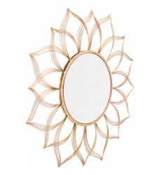  Flower Gold Mirror (A10801) - Zuo Modern