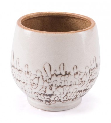  Ibera Planter White (A10873) - Zuo Modern
