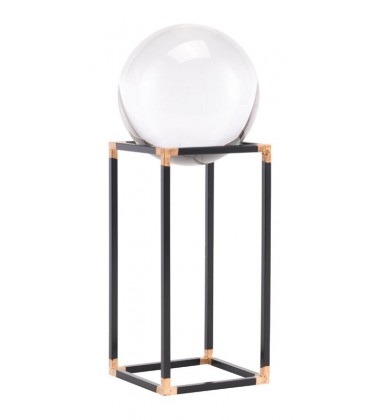  Black Orb Lg Black (A10931) - Zuo Modern