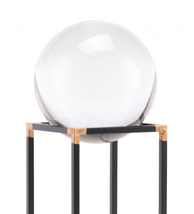  Black Orb Lg Black (A10931) - Zuo Modern