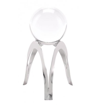  Silver Orb Lg Silver (A10943) - Zuo Modern