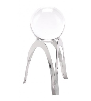  Silver Orb Lg Silver (A10943) - Zuo Modern