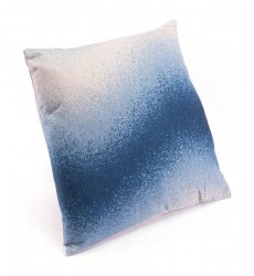  Ombre Pillow Blue & Natural (A11111) - Zuo Modern