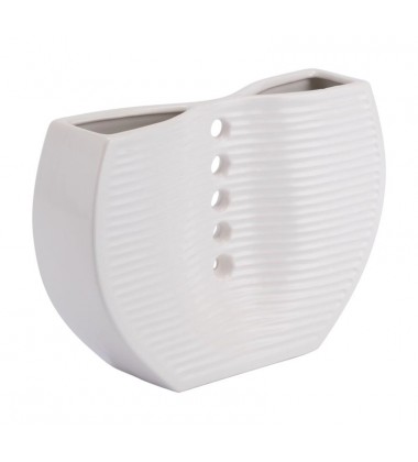  Pins Small Vase White (A11339) - Zuo Modern