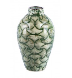  Ventra Small Vase Green (A11434) - Zuo Modern