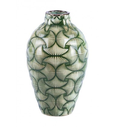  Ventra Small Vase Green (A11434) - Zuo Modern