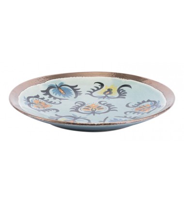  Paisley Plate Multicolor (A11436) - Zuo Modern