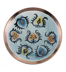  Paisley Plate Multicolor (A11436) - Zuo Modern