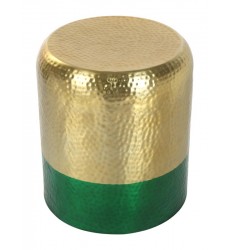  Mia Accent Table Gold  & Green (A11566) - Zuo Modern