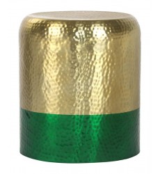  Mia Accent Table Gold  & Green (A11566) - Zuo Modern