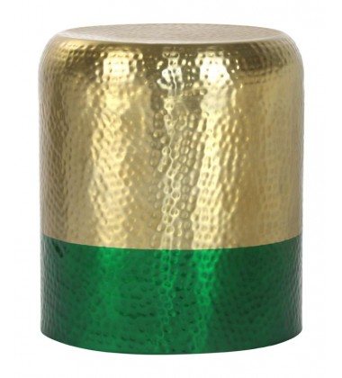  Mia Accent Table Gold  & Green (A11566) - Zuo Modern