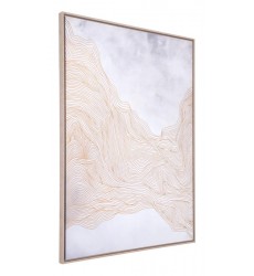  Gentle Canvas White & Gold (A11704) - Zuo Modern