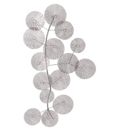  Multipetals Wall Décor Silver (A11721) - Zuo Modern