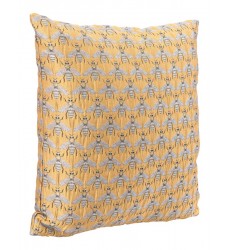  Bees Al Sol Pillow Yellow (A11740) - Zuo Modern
