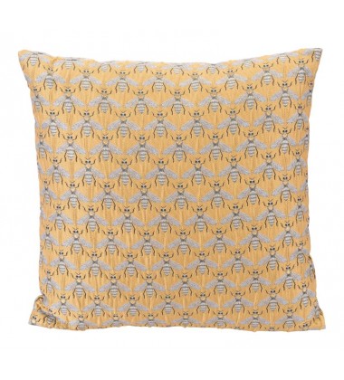  Bees Al Sol Pillow Yellow (A11740) - Zuo Modern