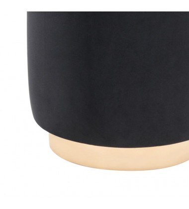 Madi Ottoman Black (A11750) - Zuo Modern