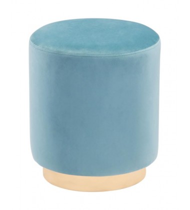  Madi Ottoman Blue (A11753) - Zuo Modern