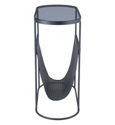  Opal Side Table Black (A11976) - Zuo Modern