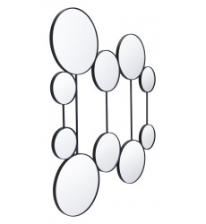  Cery Round Mirrors Black (A11995) - Zuo Modern