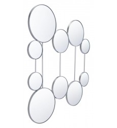  Cery Round Mirrors Silver (A11996) - Zuo Modern