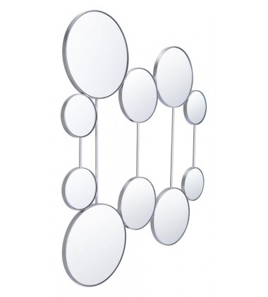 Cery Round Mirrors Silver (A11996) - Zuo Modern