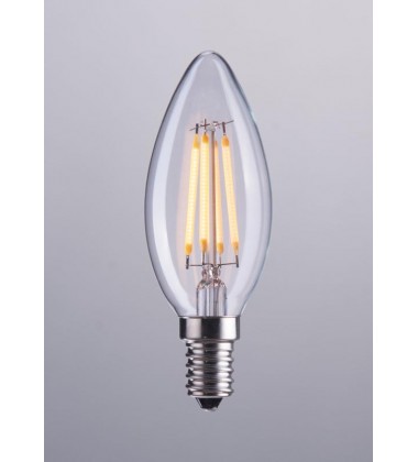  E12, Type B, 4W, LED, 98x35mm, CLEAR - Zuo Modern